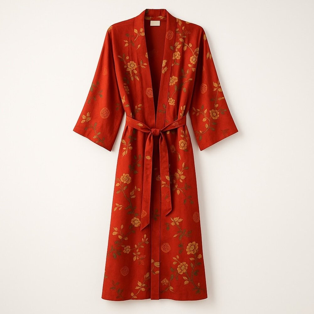 NK IMode Silk Long Robe Size 1X